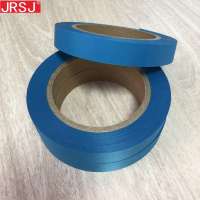 China manufacturer low price high quality low temperature 0.14mm thick waterproof hot melt blue gown tape for medical suits